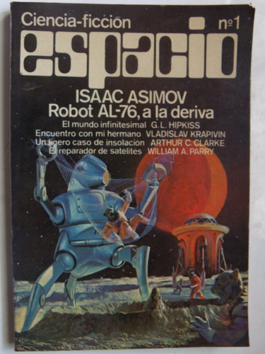 Revista Ciencia Ficcion Espacio #1 Asimov Clarke Krapivin 