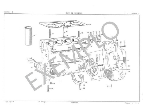 Catálogo De Peças De Reposição Massey Ferguson 250x