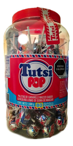 Paleta Tutsi Pop Chupa Pop 80p