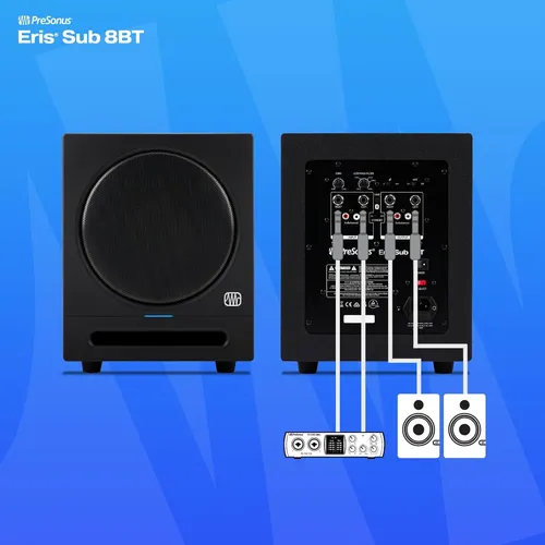Presonus Eris Sub 8bt Activo Studio Subwoofer De 8 ...