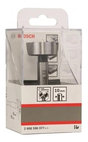 Mecha Broca Fresadora Forstner Madera Bosch 35 Mm 2608596977