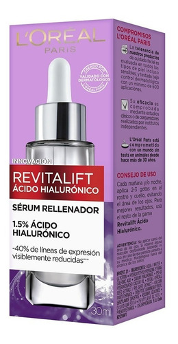 Loreal Expert Revitalift Acido Hialuronico Serum 30ml