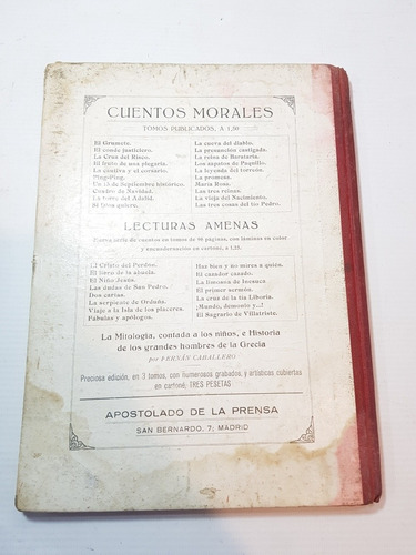 Imagen 10 de 10 de Antiguo Libro La Cruz Del Risco Cuentos Morales 1923 Ro 2024
