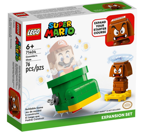 Lego Super Mario 71404 Pacote De Expansão Sapato De Goomba 