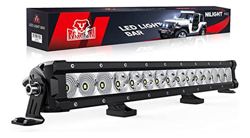 Nilight Barra De Luz Led De 20 Pulgadas 75w Combo De