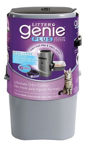 Sistema De Eliminacin De Desechos De Gato Litter Genie Plus,