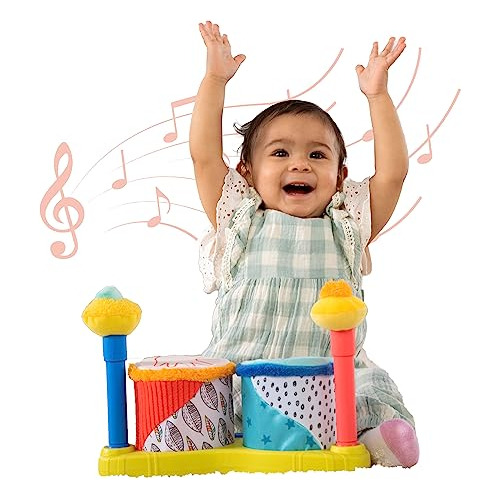 Lamaze Squeeze Beats First Drum Set - Juguetes 25nmy