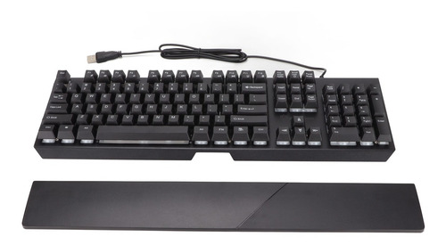 Reposamuñecas Con Cable Rgb De Tacto Mecánico, 104 Teclas, T