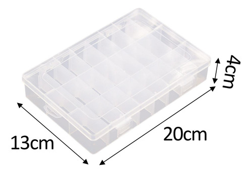 Caja De Almacenamiento De Hilo Con Compartimentos, 24