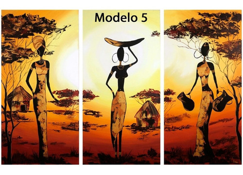 Cuadros Tripticos En Lienzo Algodón 90 X 60 Oferta Especial