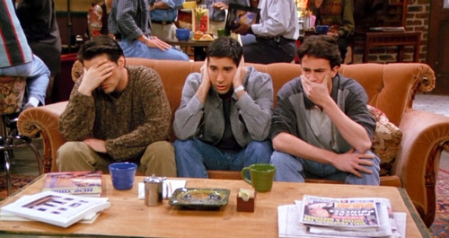 Funko Pop Friends Chandler, Joey E Ross