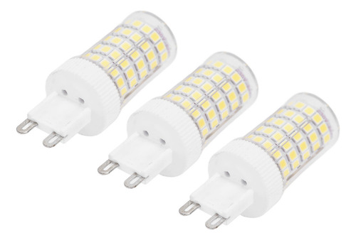Bombilla Led 3pcs G9 2835 10w 1000lm 360 Ángulo Cerámica