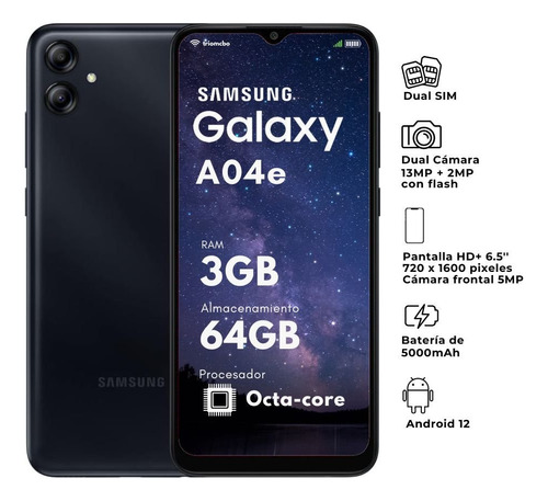 Samsung Galaxy A04e 4g 3gb 64gb Octacore