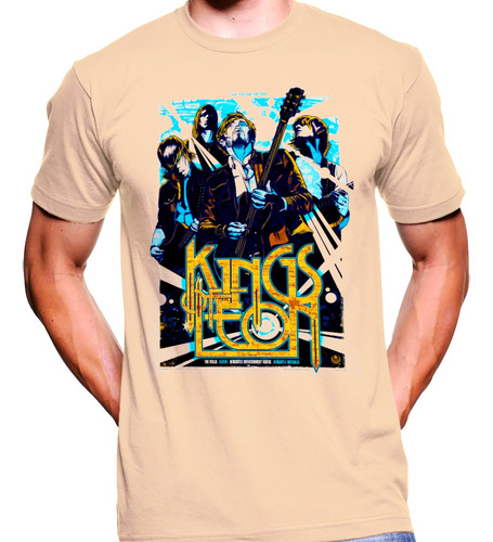 Camiseta Premium Rock Estampada Kings Of Leon 03
