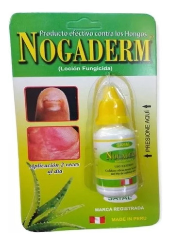 Nogaderm Gotas Anti Hongos Uñas Antimicotico