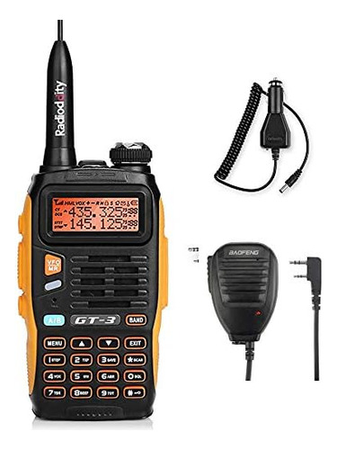 Gt 3 Mark Ii Radio Bidireccional Recargable Dual Band W...