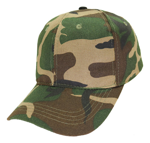 Gorra Urbana Baseball Visera 6 Gajos Gabardina Premium Pesca