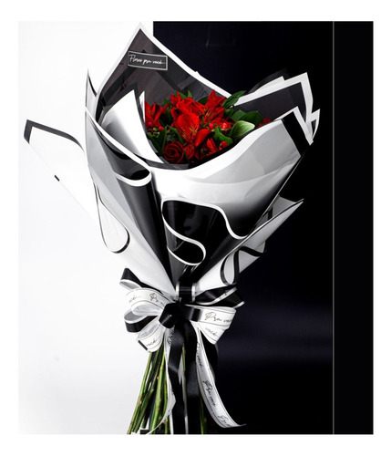 Imagem 2 de 2 de Poli New Classic 67x67 Com 25 Folhas Cor Branco/preto