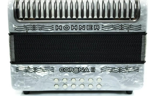 Acordeón Hohner Corona Ii Fa 31 Botones 12 Bajos A5642 Funda