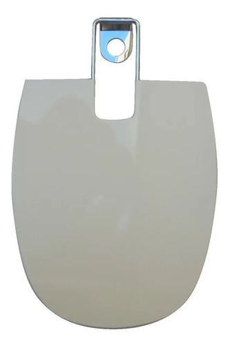 Tapa Asiento Bidet Monocomando Monaco Madera Blanco Cromo