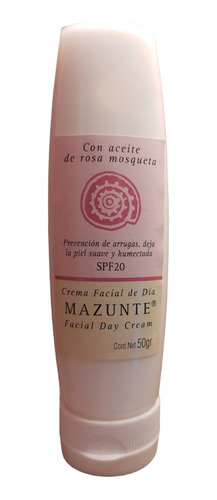 Crema Facial  Día Con Rosa Mosqueta 50g Mazunte