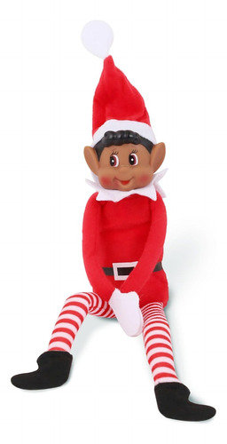 Peluche De Elfo Navideño Que Se Comporta Mal, Muñeca Larga Y