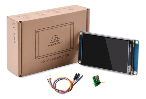 Mgsystem Pantalla Nextion Hmi 3.5 Resistiva I2c Nx4832t035