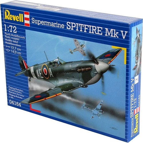 Supermarine Spitfire Mk V - Escala 1/72 Revell 04164