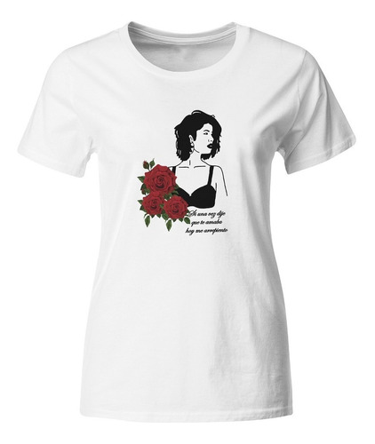 Playera Individual Alw6. Selena Si Una Vez Dije Que Te Amaba