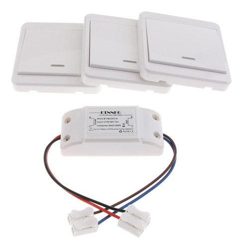 Kit De Telemando Inalámbrico Interruptor De Bombilla Panel