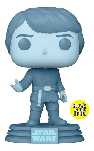 Funko Pop Star Wars: Luke Holografico Glow Exclusivo