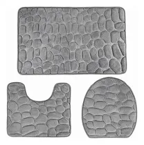 Comprar Juego Accesorios Para Baño Alfombra Antideslizante Para Baño