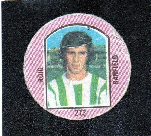 Campeones 1976, Figurita N° 273 Roig Banfield. Mira!!!