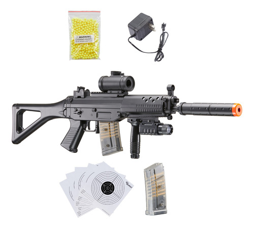 Marcadora Airsoft Electrica M82p Bbs 6mm Laser Red Dot Xchwp