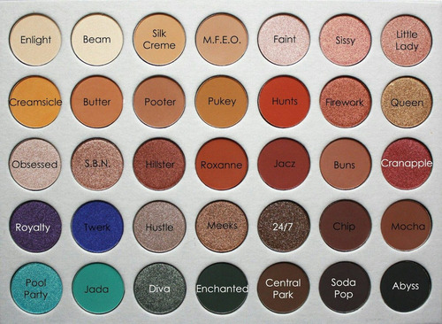 Paleta Morphe En Colaboración Con Jaclyn Hill Original