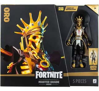 Figura De Acción Oro Fortnite Master Grade Series