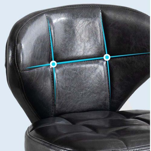Silla De Oficina De Repuesto Para Barra, Giratoria, Negro