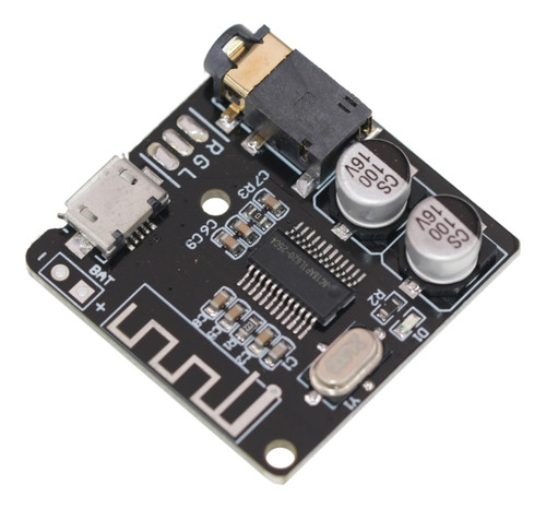 Módulo De Audio Bluetooth Mp3 Negro Bluetooth 4.1