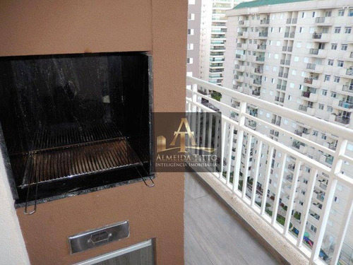 Excelente Apartamento Mobiliado Para Alugar No Edifício Alpha Style - Confira! - Ap2939