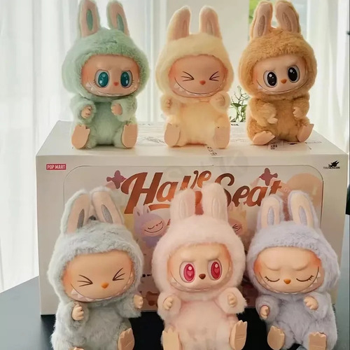 Lbb 1pz Labubu Emocionante Macaron The Monsters Blind Box