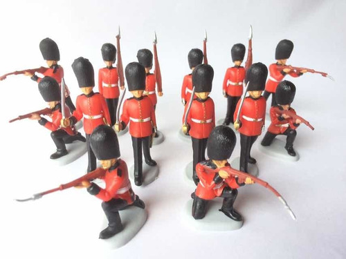 Soldados Ingleses Guardianes De La Reina Lote X 14