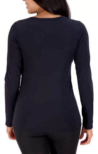 Blusa Playera Lucky Brand Algodón Manga Larga 2psz De Mujer