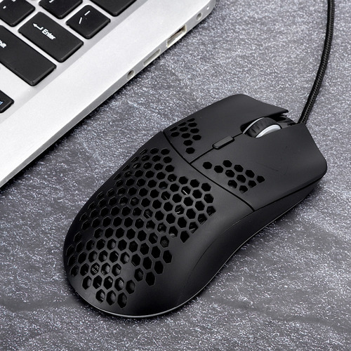 Ratones Para Juegos Con Cable Mouse J900 Hole, 6 Teclas, Pro