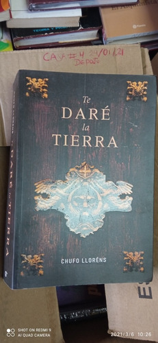 Libro Te Daré La Tierra. Chufo Llorens