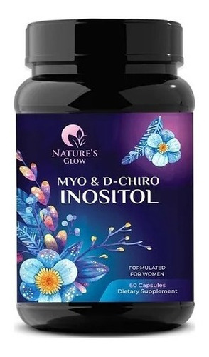 Inositol 60caps Nature's Glow - Unidad a $2515