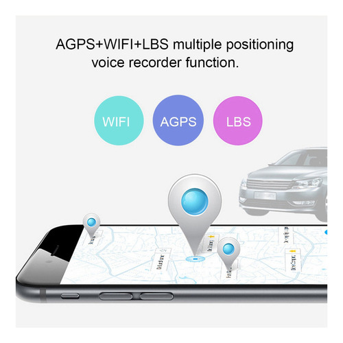 Gps Mini Coche Anti Pérdida Dispositivo Localizador Imán Mic