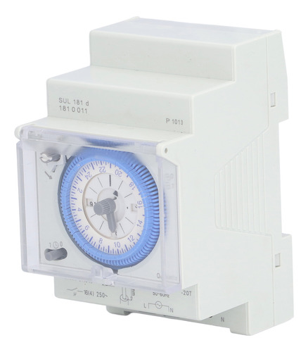 Temporizador Mecánico 24 Horas Din Rail Power Reserve Sul