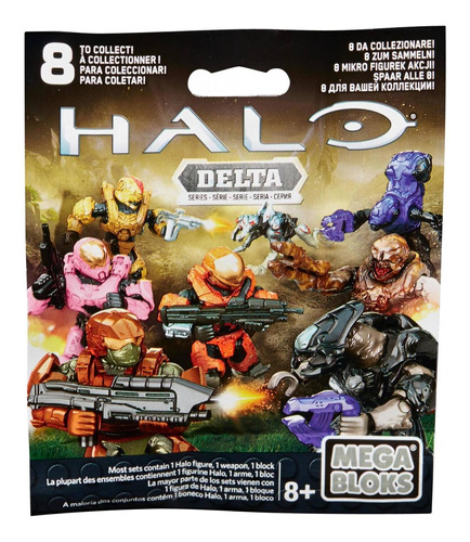 Mega In Bloque De Halo Micro De La Figura De Acción De La