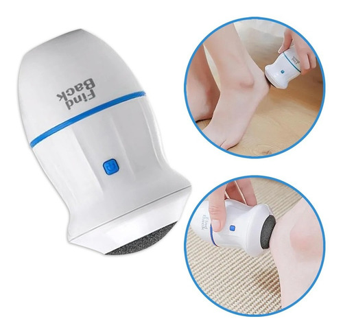 Imagem 1 de 5 de Esfoliador De Calos Elétrico Para Pés Usb Sugador De Resíduo