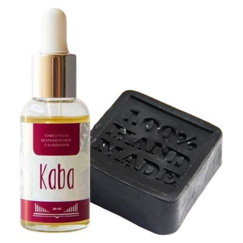 Kit Kaba Jabón Carbón Activado Tónico Facial Despigmentante